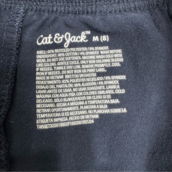 Cat & Jack Girls’ Performance Uniform Skort Navy 8 - Picture 3 of 3